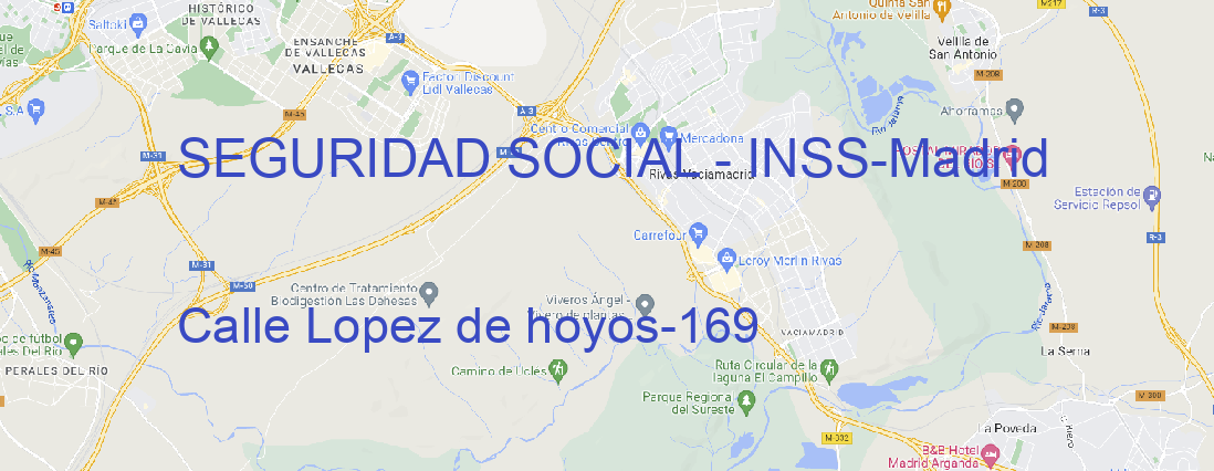 Oficina SEGURIDAD SOCIAL - INSS Madrid